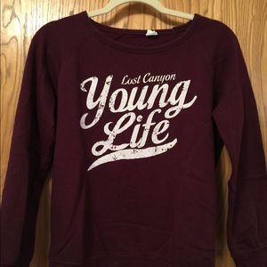 Young Life hoodie bought at Lost Canyon
